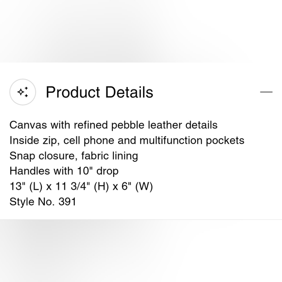 NWT - Coach - Canvas Tote Stripe - Picture 10 of 11